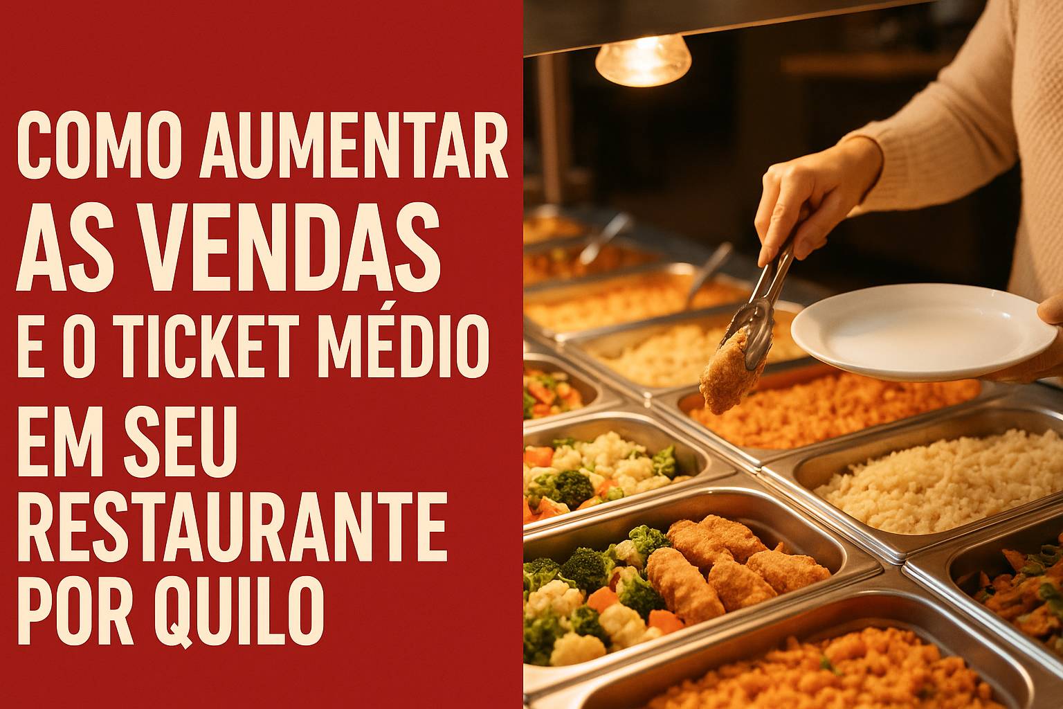 Como Aumentar as Vendas e o Ticket Médio em Seu Restaurante por Quilo