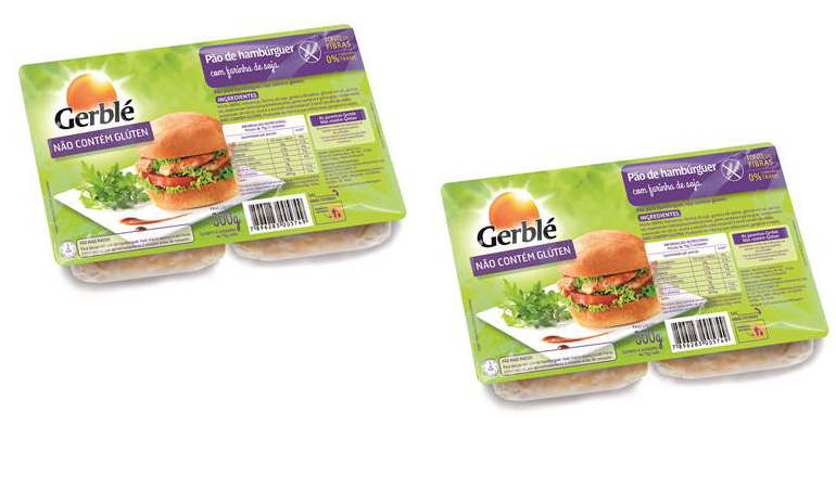 Gerblé apresenta pão de hambúrguer sem glúten