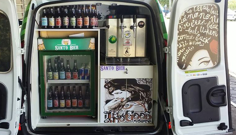 Santo Bier evolui e se destaca no mercado de drinks trucks
